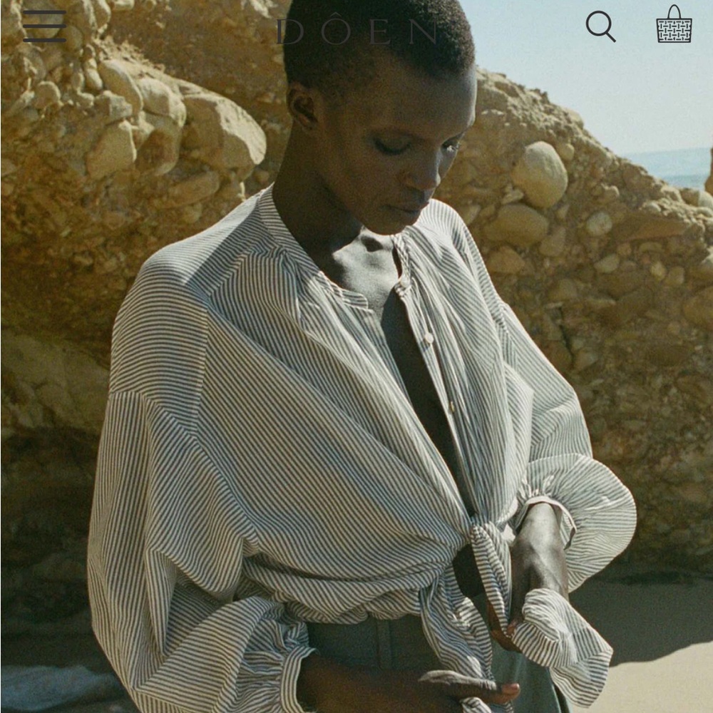 DOEN Brighton Striped Blouse